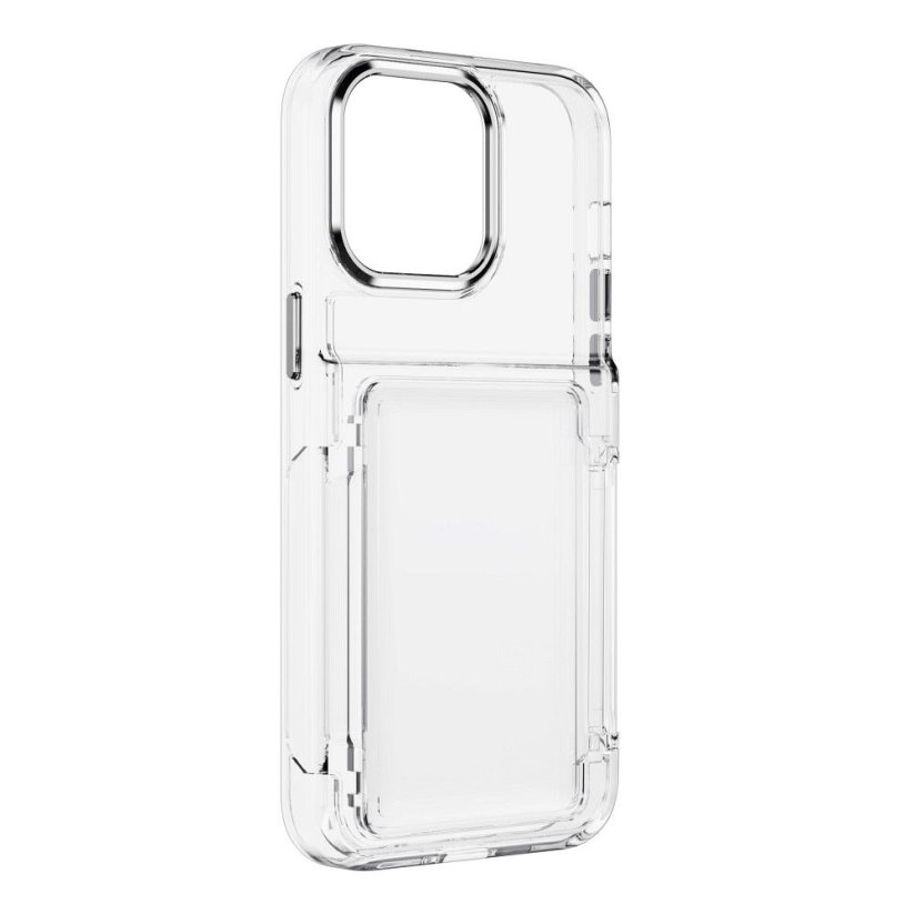 Kryt Forcell F-Protect Crystal Pocket Case iPhone 15 Pro Max Priesvitný