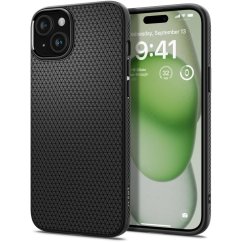 Kryt Spigen Liquid Air iPhone 15 Plus Matte Black