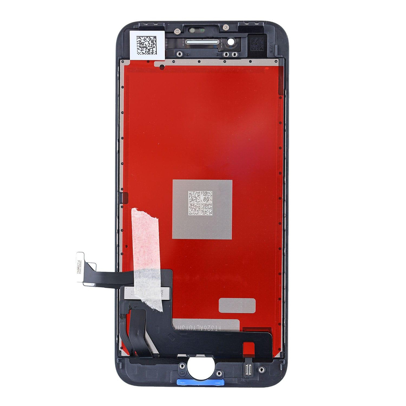 MULTIPACK - Čierny LCD displej iPhone SE 2022 + LCD adhesive (lepka pod displej) + 3D ochranné sklo + sada náradia