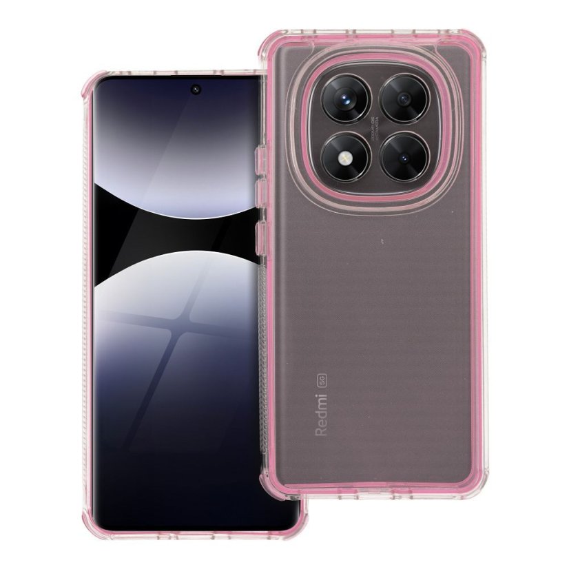 Kryt Case Xiaomi Redmi Note 14 Pro 5G / 14 Pro Plus 5G Matrix Clear Powder Pink