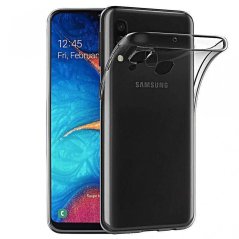 Transparentný silikónový kryt s hrúbkou 0,3mm Samsung Galaxy A20e priesvitný Transparentný silikónový kryt s hrúbkou 0,3mm Samsung Galaxy A20e priesvitný