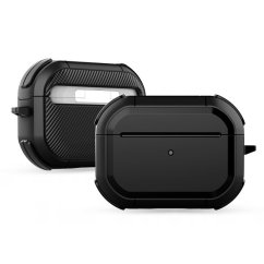 Púzdro/kryt Tech-Protect Rough Apple Airpods Pro 1 / 2 Black
