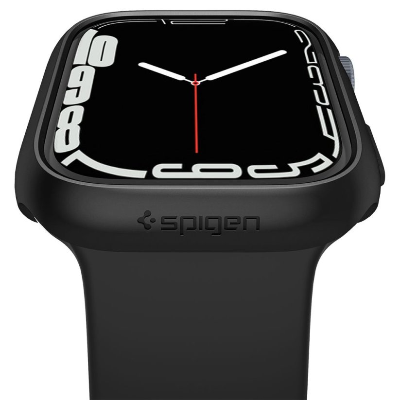 Kryt Spigen Thin Fit Apple Watch 7 / 8 / 9 (45 mm) Black