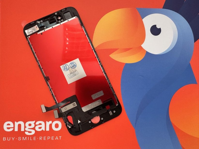 Čierny LCD displej iPhone 8 + dotyková doska OEM