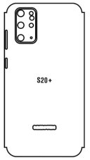 Hydrogel - zadná ochranná fólia - Samsung Galaxy S20+