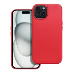 Kryt Leather Mag Cover Case iPhone 15 Red