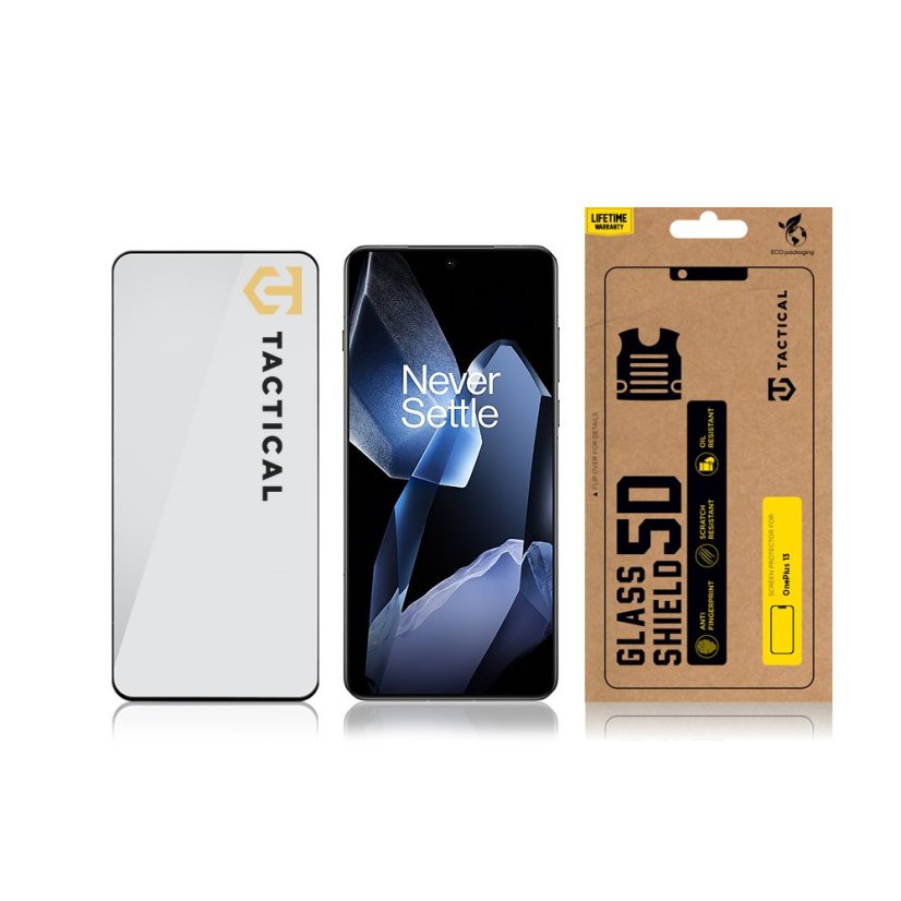 Tactical Glass Shield 5D sklo pre OnePlus 13 Black