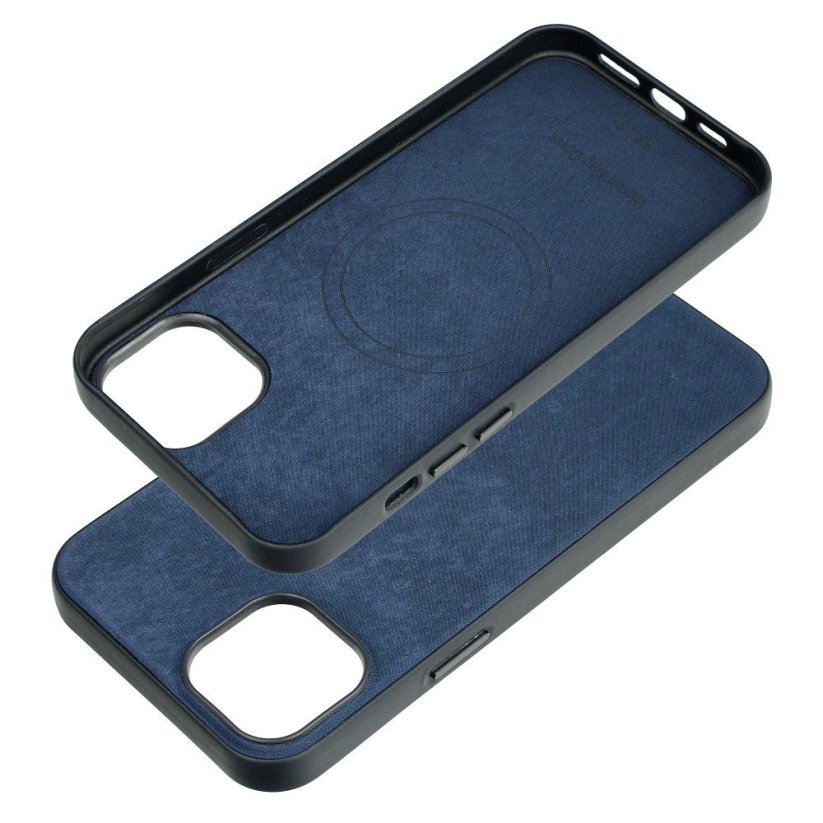 Kryt Woven Mag Cover Case s MagSafe iPhone 15 Plus Sea Blue