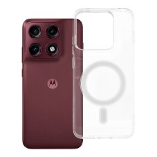Kryt Case Motorola Edge 70 Pro 5G Clear Mag Cover (Mid) kompatibilní s MagSafe průhledný