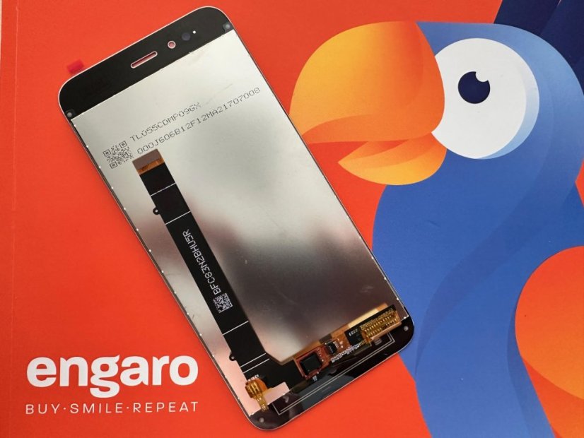 LCD kijelző + érintőképernyő Xiaomi Mi A1, fehér