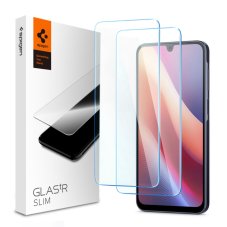 2ks v balení, set ochranných skiel Spigen Glas.Tr Slim 2-Pack Samsung Galaxy A16 4G / 5G / A26 5G / A17 4G / 5G Clear