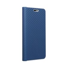 Kryt Forcell LUNA Book Carbon  Samsung Galaxy A72 LTE ( 4G ) modrý