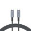 Kábel Tech-Protect Ultraboost Max Usb 4.0 8K 40Gbps Type-C Cable PD240W 200cm Grey