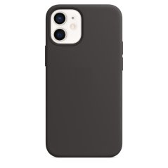 iPhone 12 mini Silicone Case s MagSafe - Black design (čierny) iPhone 12 mini Silicone Case s MagSafe - Black design (čierny)