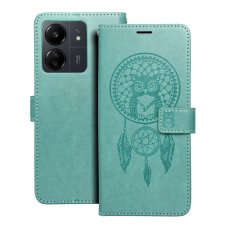 Kryt Mezzo Book Case Xiaomi Redmi 13C / Poco C65 lapač snov Green
