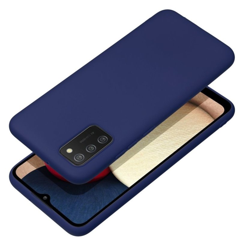 Forcell SOFT Case  Samsung Galaxy A02s tmavomodrý