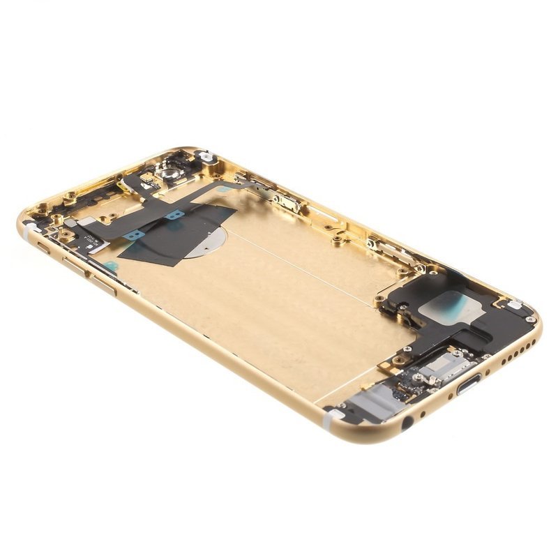 iPhone 6 - Zadný housing s predinštalovanými dielmi (Champagne Gold)