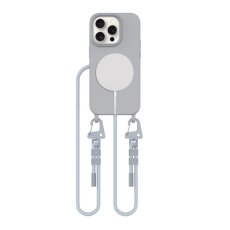 Kryt Tech-Protect Magnecklace Magsafe iPhone 15 Pro Crayon Grey