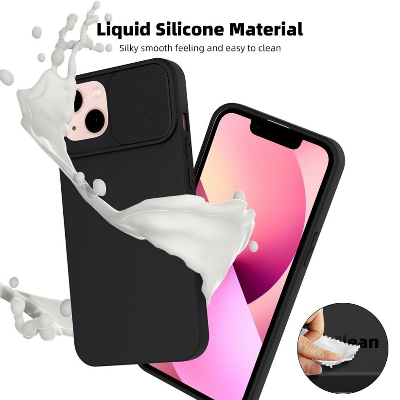 Kryt Slide Case iPhone 14 Plus Black