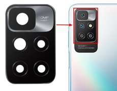 Csereüveg a hátsó kamerához - Xiaomi Redmi 10/10 Prime/10 2022