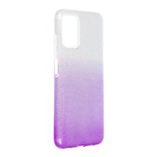 Kryt Forcell SHINING Case  Samsung Galaxy A03S priesvitný/fialový