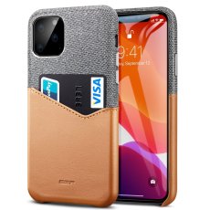 Kryt ESR Metro Wallet iPhone 11 Pro šedohnědý