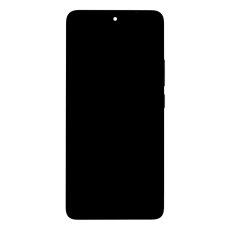 Displej s rámom pre Poco M7 Pro 5G Black