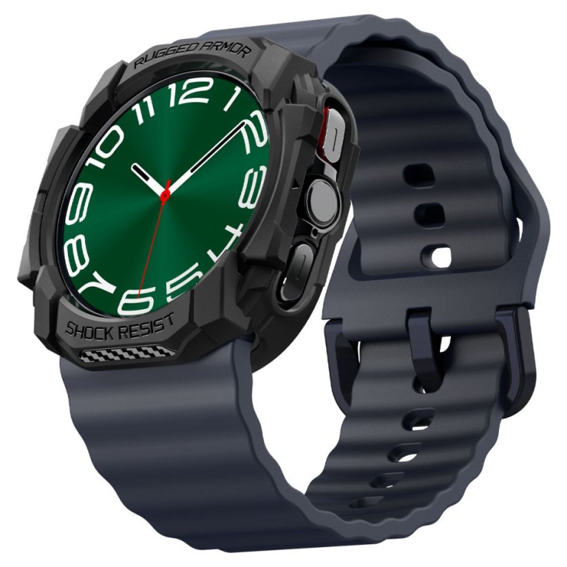tok Spigen Rugged Armor Samsung Galaxy Watch Ultra 2024 / 2025 (47 mm) Matte Black