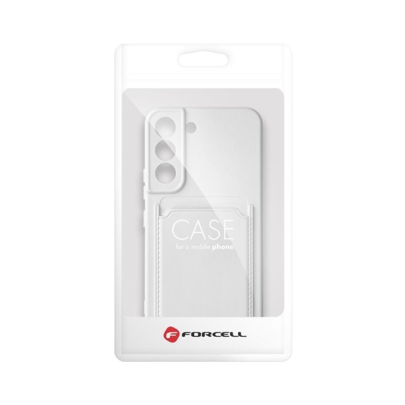 Forcell CARD Case  Samsung Galaxy S21 FE 5G biely