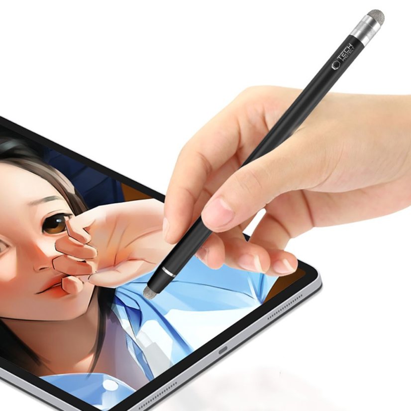 Dotykové pero Tech-Protect Usp100 4-Tip Touch Stylus Pen Black
