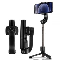 Selfie tyč Spigen S610W Gimbal Bluetooth Selfie Stick Black