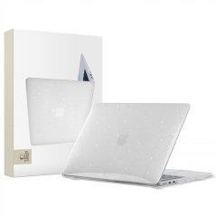 Kryt Tech-Protect Smartshell Macbook Air 13 M2 / M3 / M4 / 2023-2025 Glitter Clear Kryt Tech-Protect Smartshell Macbook Air 13 M2 / M3 / M4 / 2023-2025 Glitter Clear