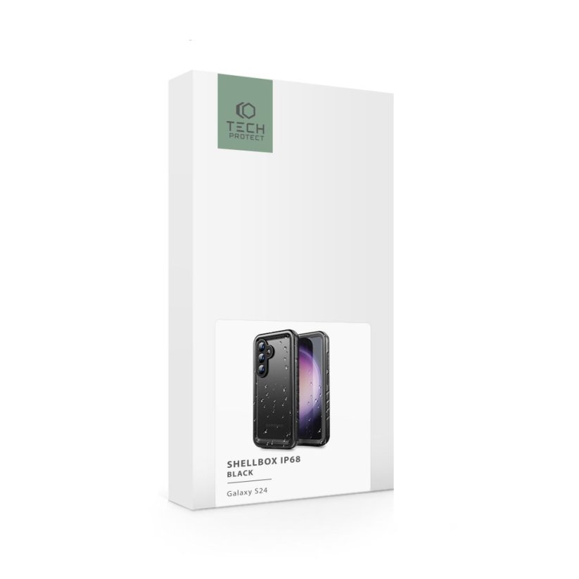 Vodeodolné púzdro Tech-Protect Shellbox Ip68 Samsung Galaxy S24 Black