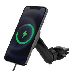 Nabíjací držiak do auta Spigen Its12W Onetap Magnetic Magsafe Vent Car Charger 7.5W Black