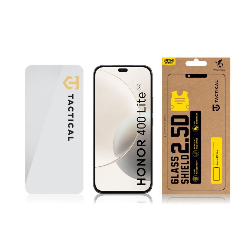 Tactical Glass Shield 2.5D sklo pre Honor 400 Lite Clear