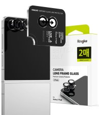 Ochranné sklo na zadní kameru Ringke Camera Frame 2-Pack Samsung Galaxy Z Flip 8 Black