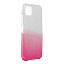 Kryt Forcell Shining Case Samsung Galaxy A22 5G průsvitný/růžový