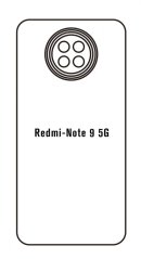 Hydrogel - zadná ochranná fólia - Xiaomi Redmi Note 9 5G Hydrogel - zadná ochranná fólia - Xiaomi Redmi Note 9 5G