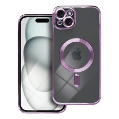 Kryt Electro Mag Cover Case s MagSafe iPhone 15 Plus Deep Purple