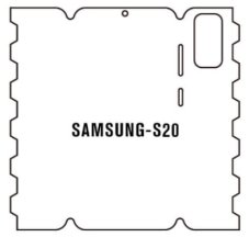 Hydrogel - full cover - ochranná fólie - Samsung Galaxy S20