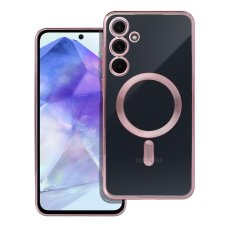 Kryt Case Samsung Galaxy A55 Electro Mag Cover s MagSafe Gold-Rose Kryt Case Samsung Galaxy A55 Electro Mag Cover s MagSafe Gold-Rose