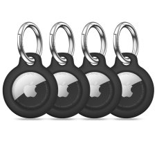 Tok Tech-Protect Rough 4-Pack Apple Airtag 1/2 Black