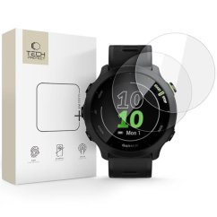 Ochranné tvrdené sklo Tech-Protect Glass Fit+ 2-Pack Garmin Forerunner 55 Clear