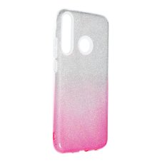 Kryt Forcell SHINING Case Huawei P40 LITE E priesvitný/ružový Kryt Forcell SHINING Case Huawei P40 LITE E priesvitný/ružový