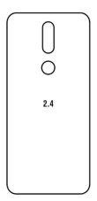 Hydrogel - zadná ochranná fólia - Nokia 2.4
