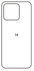 Hydrogel - zadná ochranná fólia - Xiaomi 14