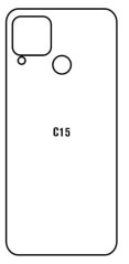 Hydrogel - zadná ochranná fólia - Realme C15 Hydrogel - zadná ochranná fólia - Realme C15