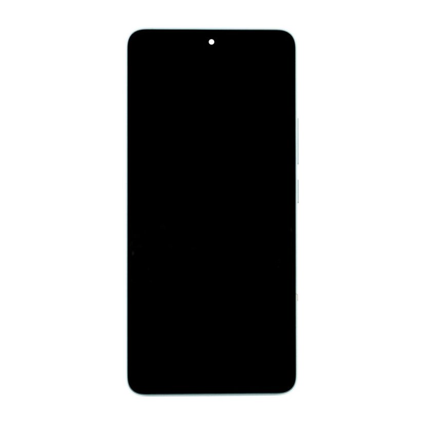 Displej s rámom pre Xiaomi Redmi Note 13 Pro 5G Blue Ocean Teal (Service Pack - originálny diel)