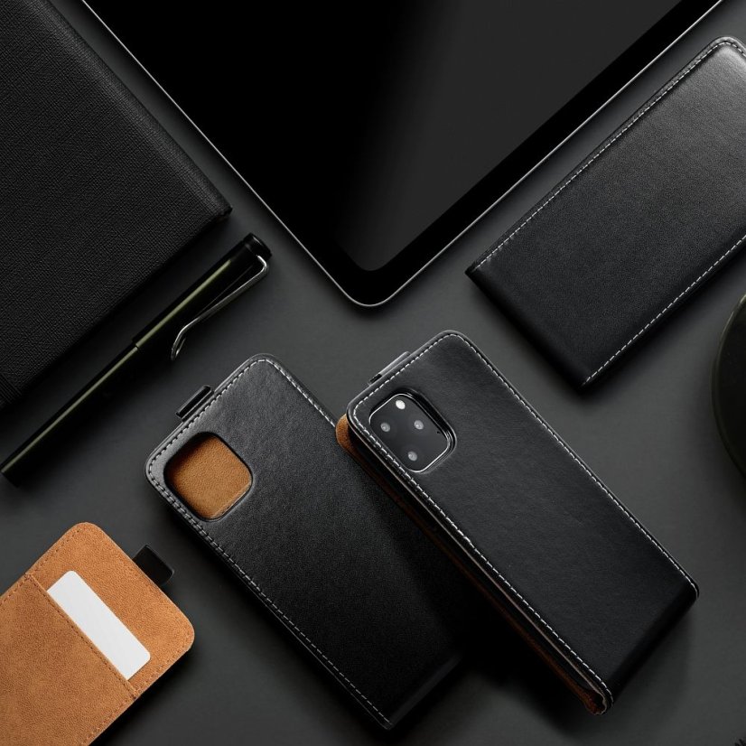 Kryt Slim Flexi Fresh Flip Case Xiaomi Redmi Note 12 5G Black