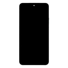 Kijelző kerettel a Xiaomi 15 Ultra Black készülékhez (Service Pack - eredeti pótalkatrész)